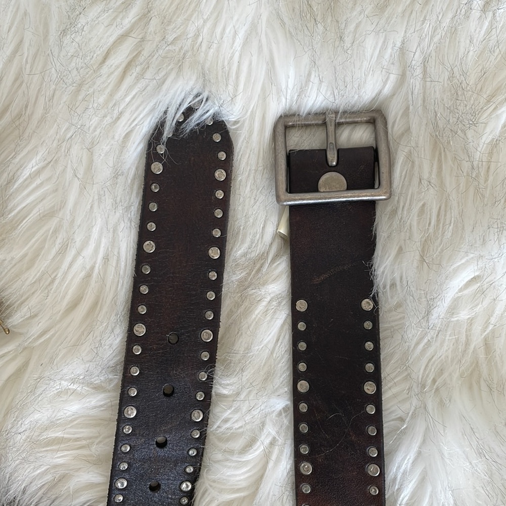 Dark Brown Lucky Brand belt.